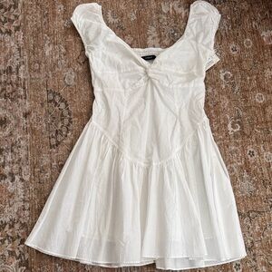 Chic White Mini Dress